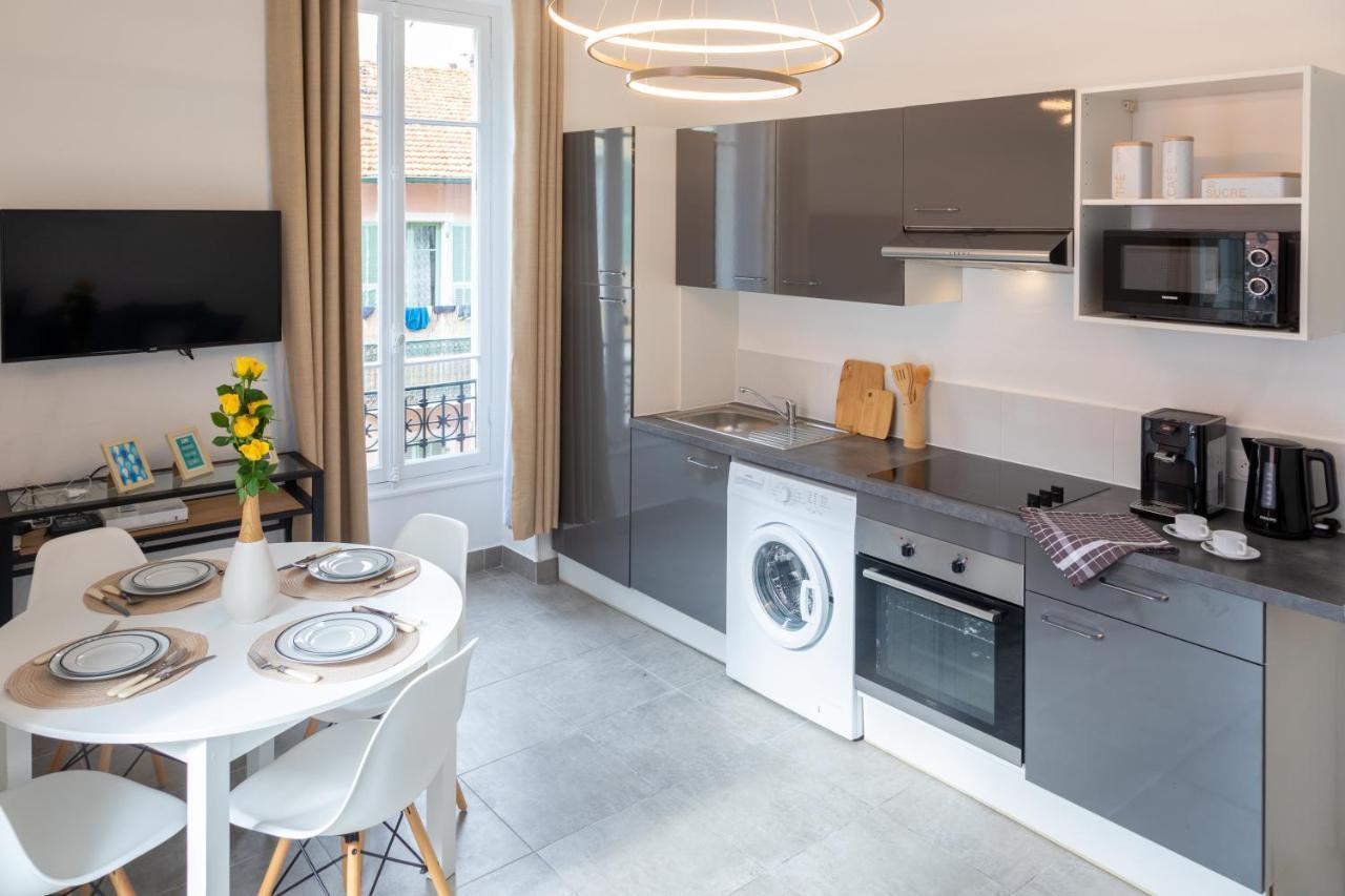 Lovely Apartment With Terrace Nice Centre Exteriör bild